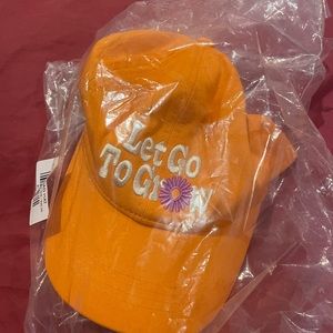 NWT madhappy orange hat